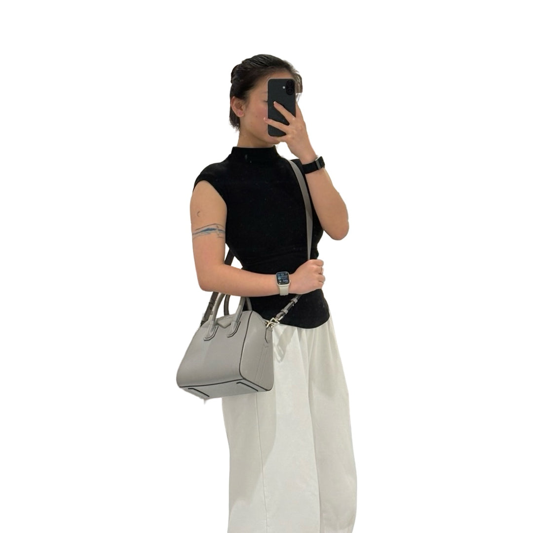 Givenchy Grey Mini Antigona Bag