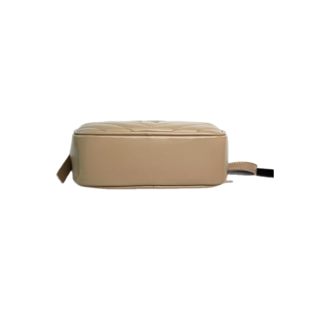 YSL Light Brown Mini Camera Bag