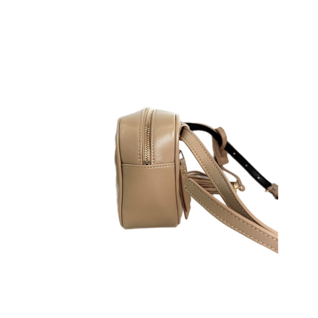 YSL Light Brown Mini Camera Bag
