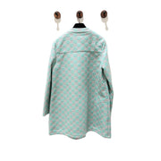 Gucci Water-Resistant GG Tweed Coat #38