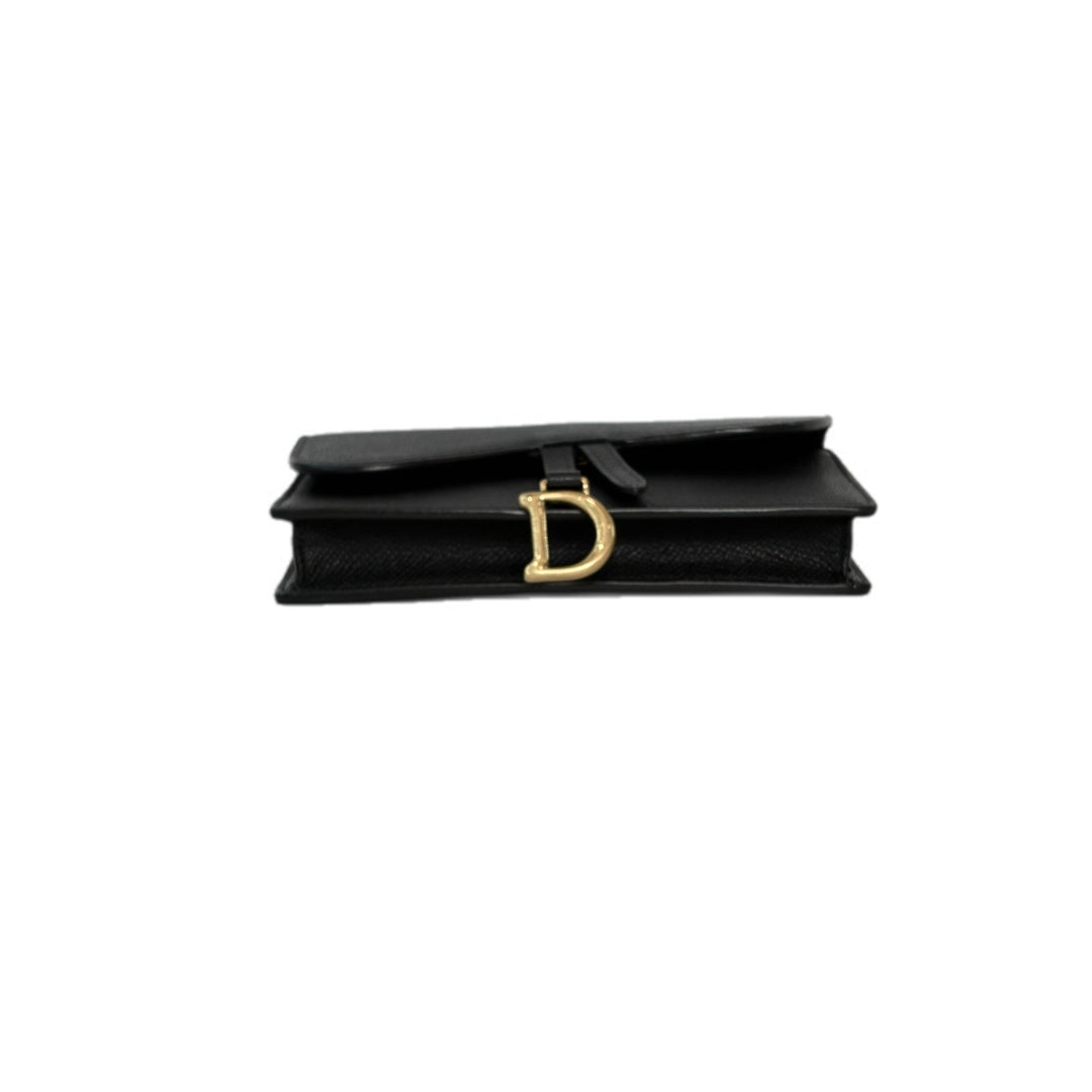 Dior Saddle Pouch Bag Black