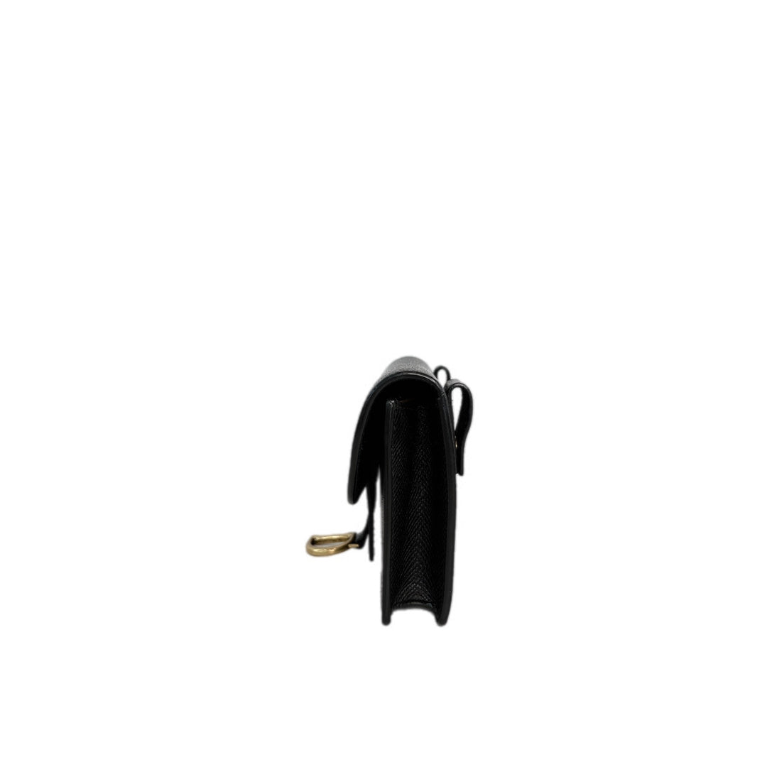 Dior Saddle Pouch Bag Black