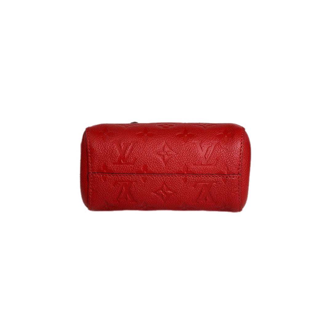Louis Vuitton Montaigne Mini Red Calfskin