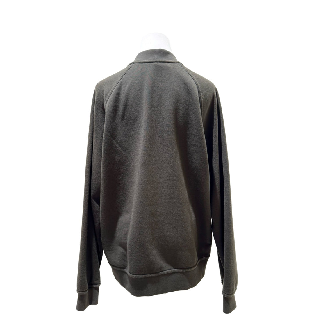 Hermes Dark Green Cotton Varsity Jacket #L