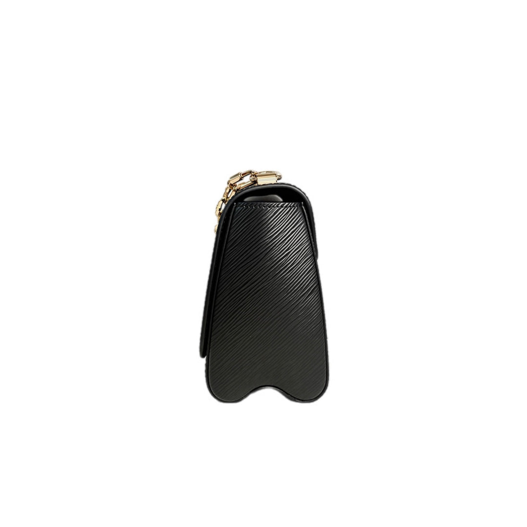 Louis Vuitton Black Twist MM 23cm Bag no strap