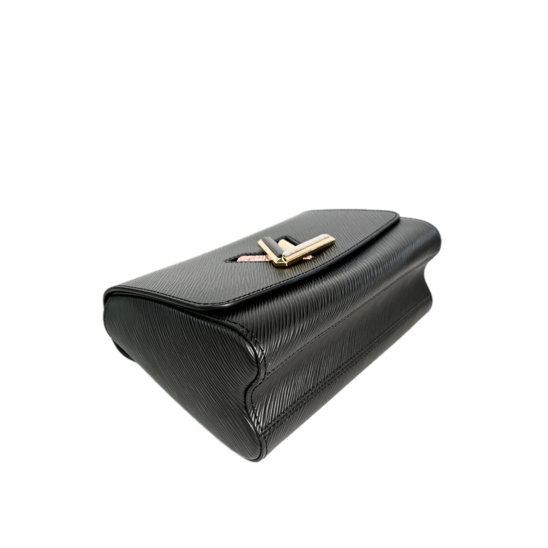 Louis Vuitton Black Twist MM 23cm Bag no strap