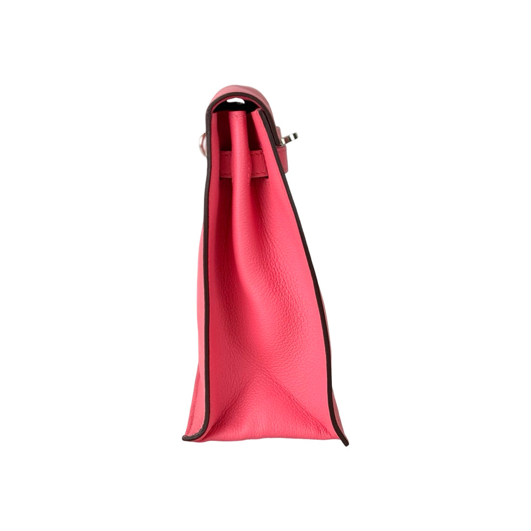 Hermes Kelly Danse Bag Evercolor Rose Azalee
