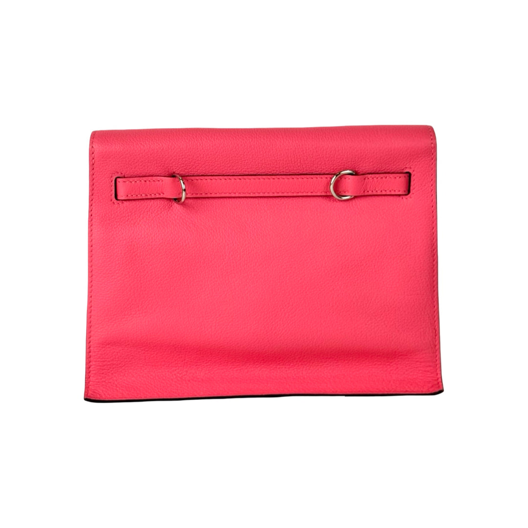 Hermes Kelly Danse Bag Evercolor Rose Azalee