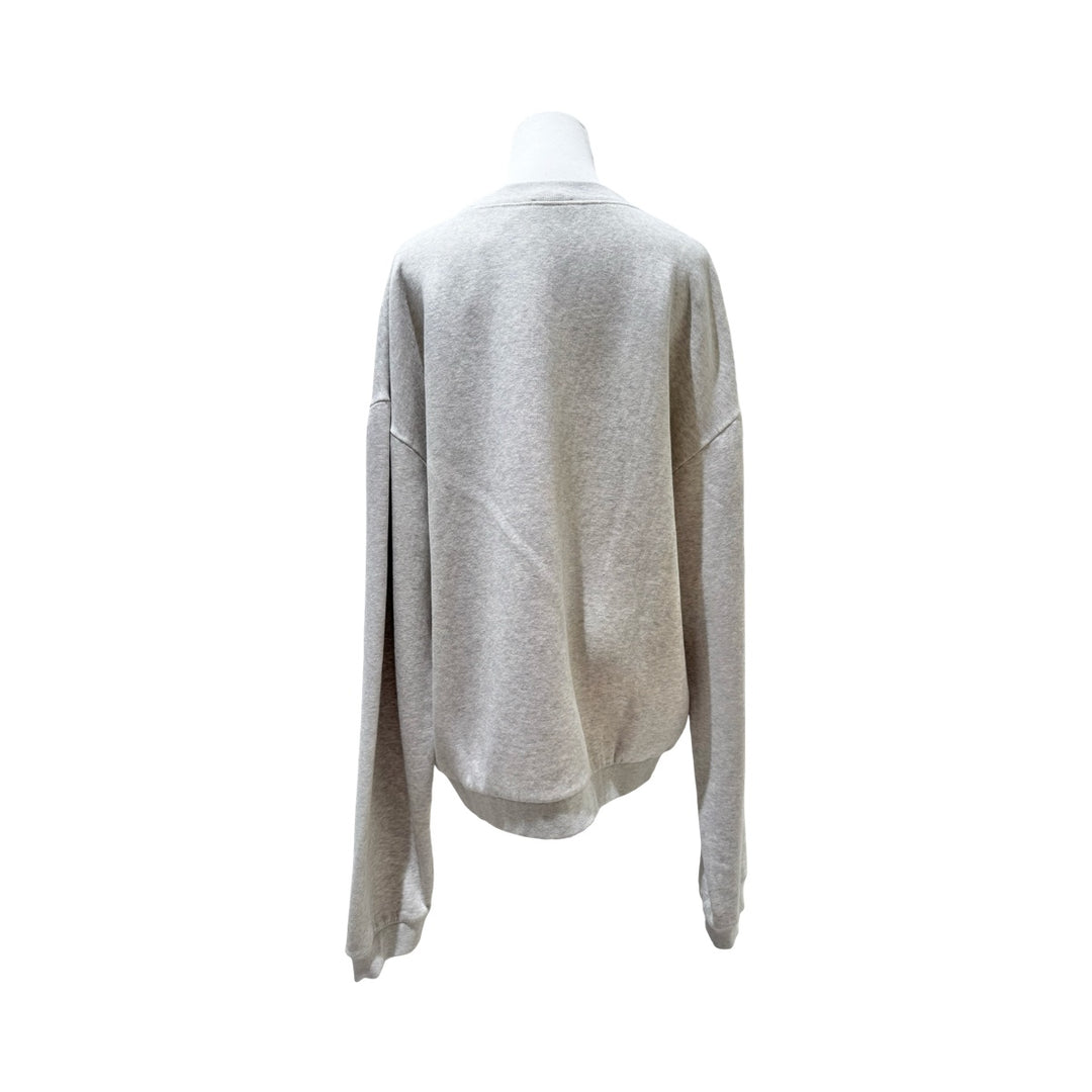 Dior Floral Logo Sweatshirt Grey #L