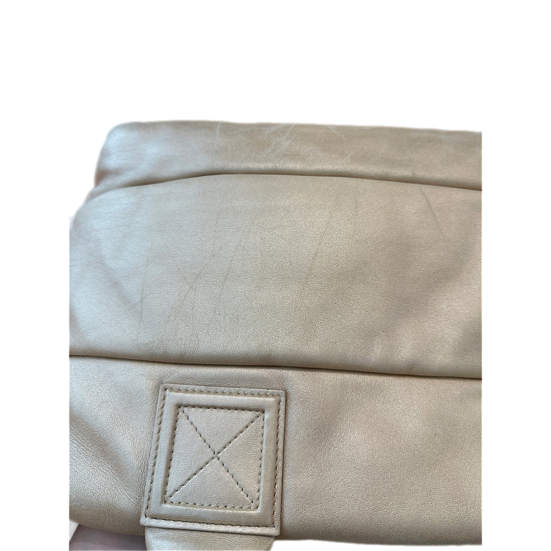 Chanel Vintage Tote Bag Soft Lambskin Gold