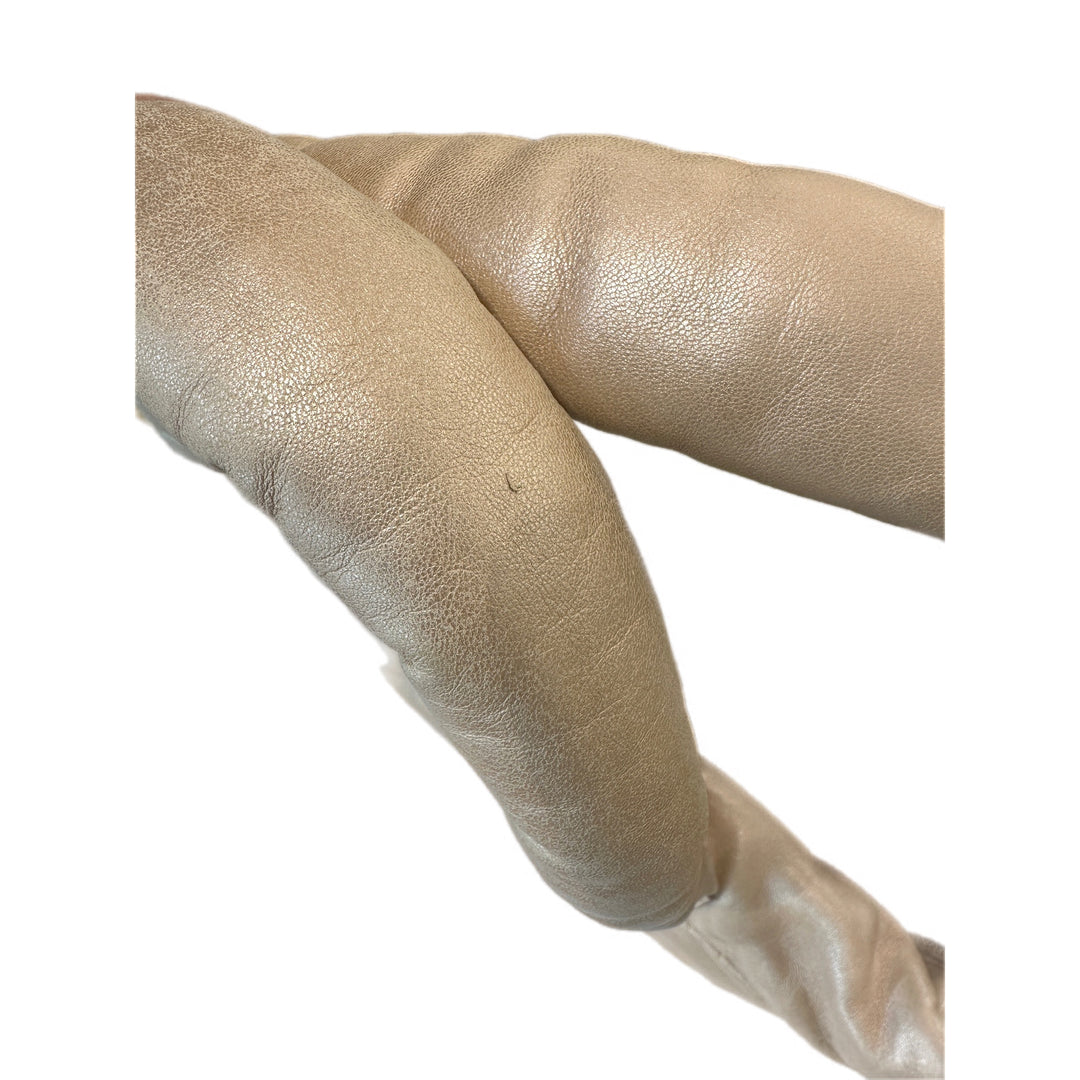 Chanel Vintage Tote Bag Soft Lambskin Gold