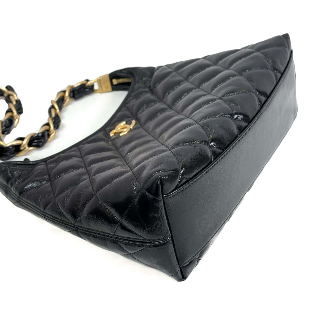 Chanel Black Large Hobo Bag