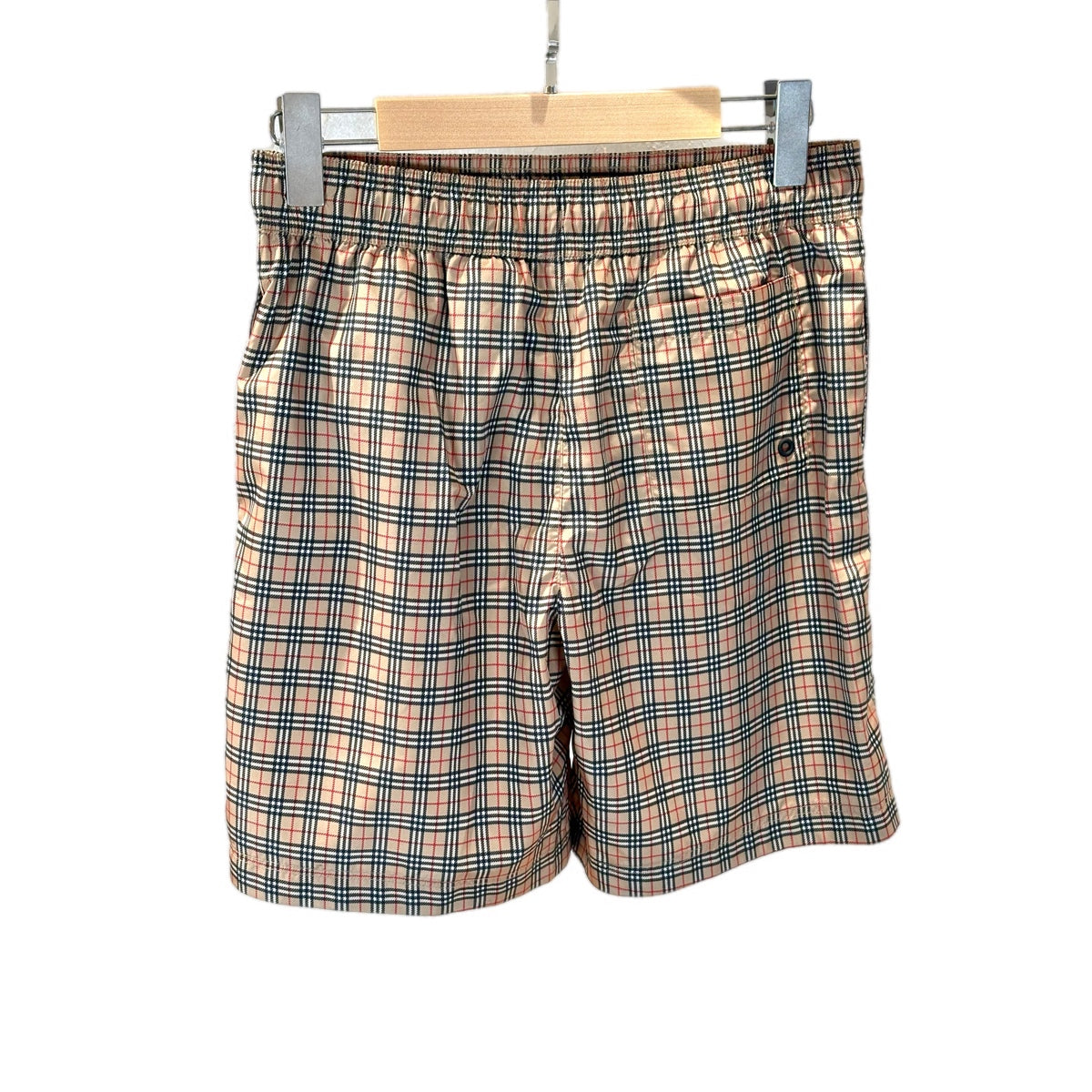 Burberry Kids Check Swimming Shorts Archive Beige #14Y
