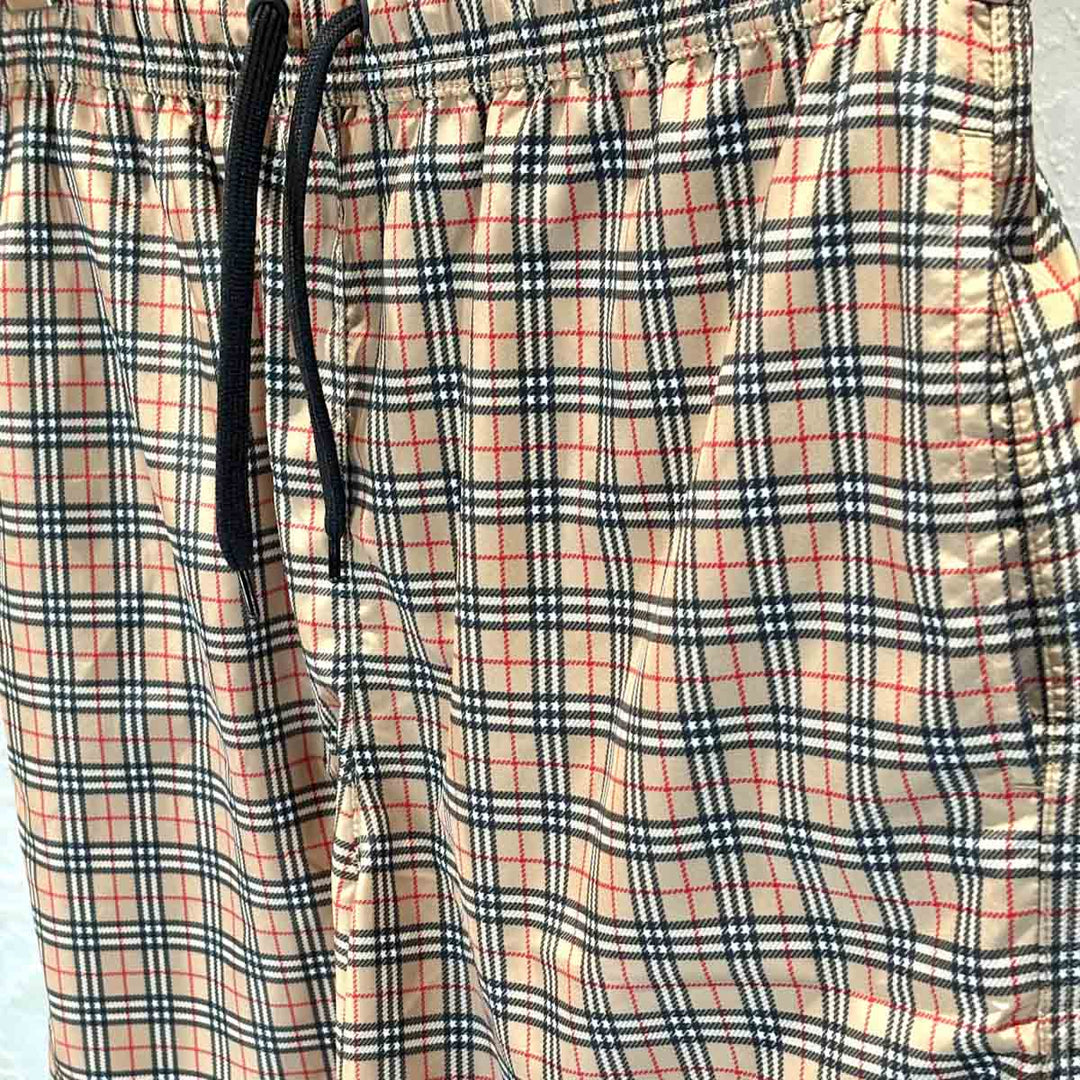 Burberry Kids Check Swimming Shorts Archive Beige #14Y