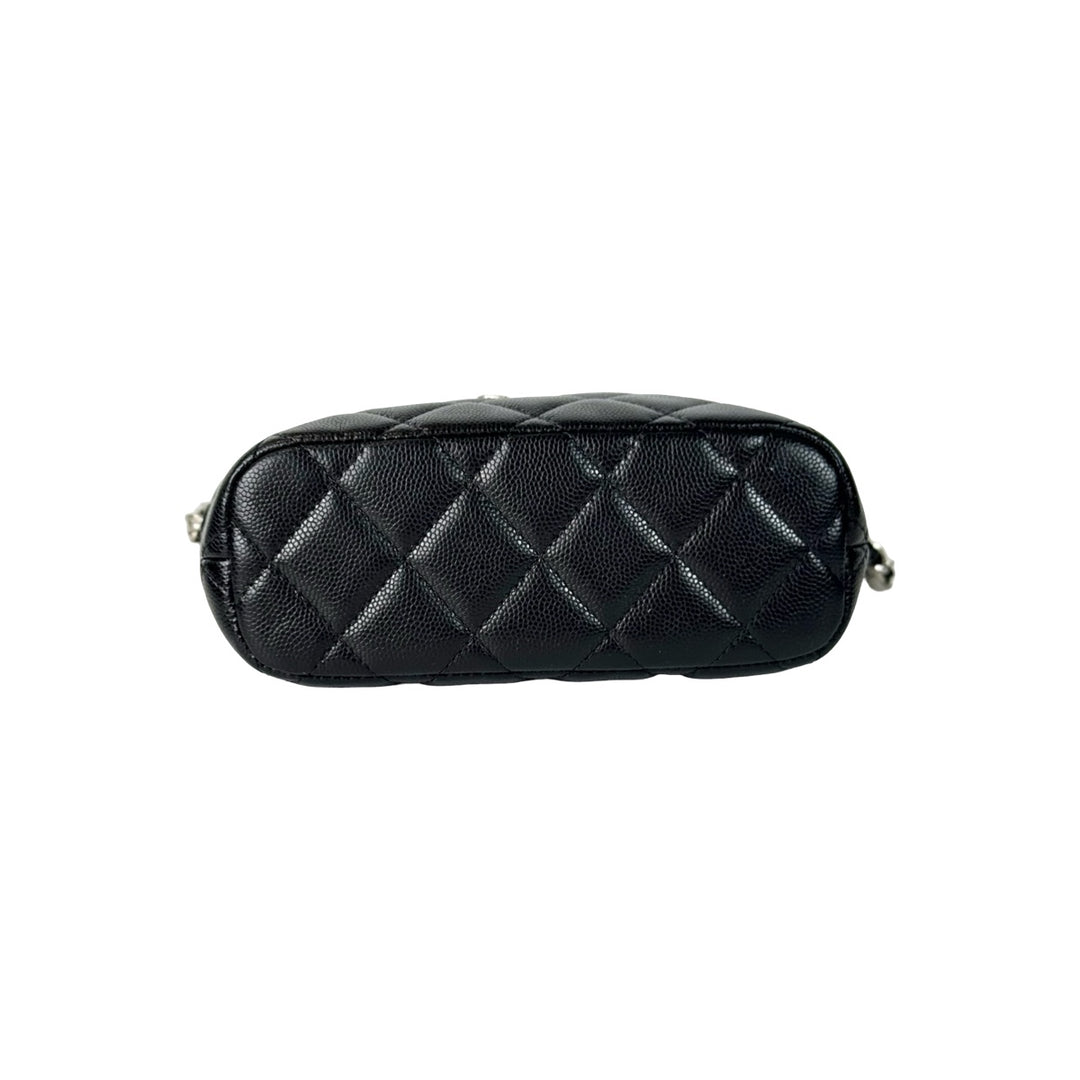 Chanel Black Hobo Chain Bag