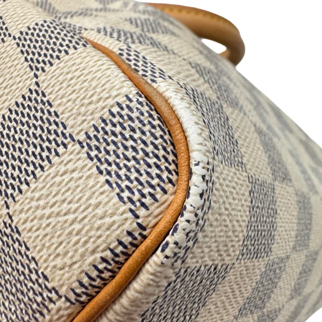 Pre-owned Louis Vuitton Speedy 25cm Bag With Strap in Beige Monogram Canvas - photo 11