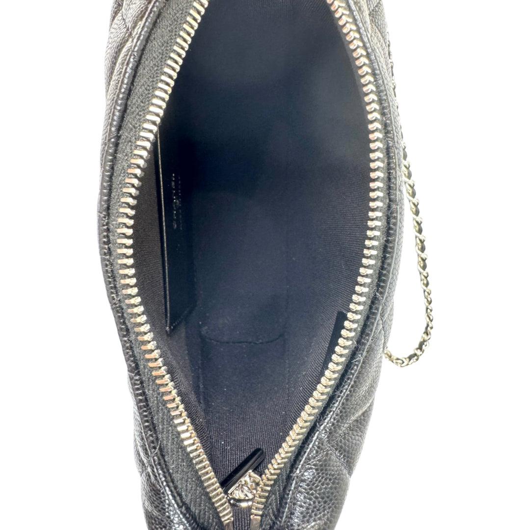 Chanel Black Hobo Chain Bag