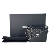 Chanel Black Hobo Chain Bag