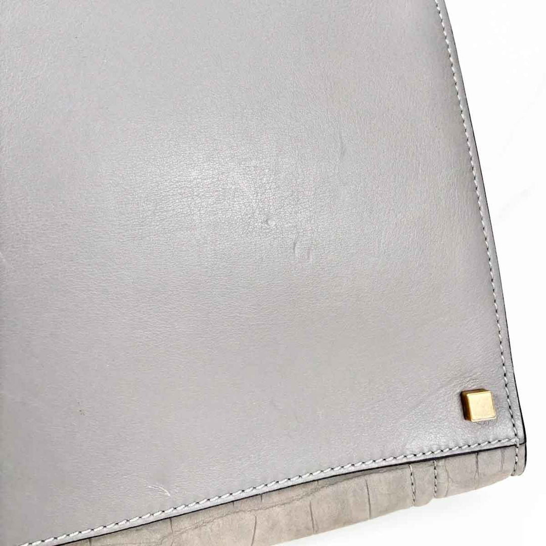 Celine Grey Phantom Luggage Tote Bag