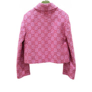 Gucci Pink Tweed Jacket #40