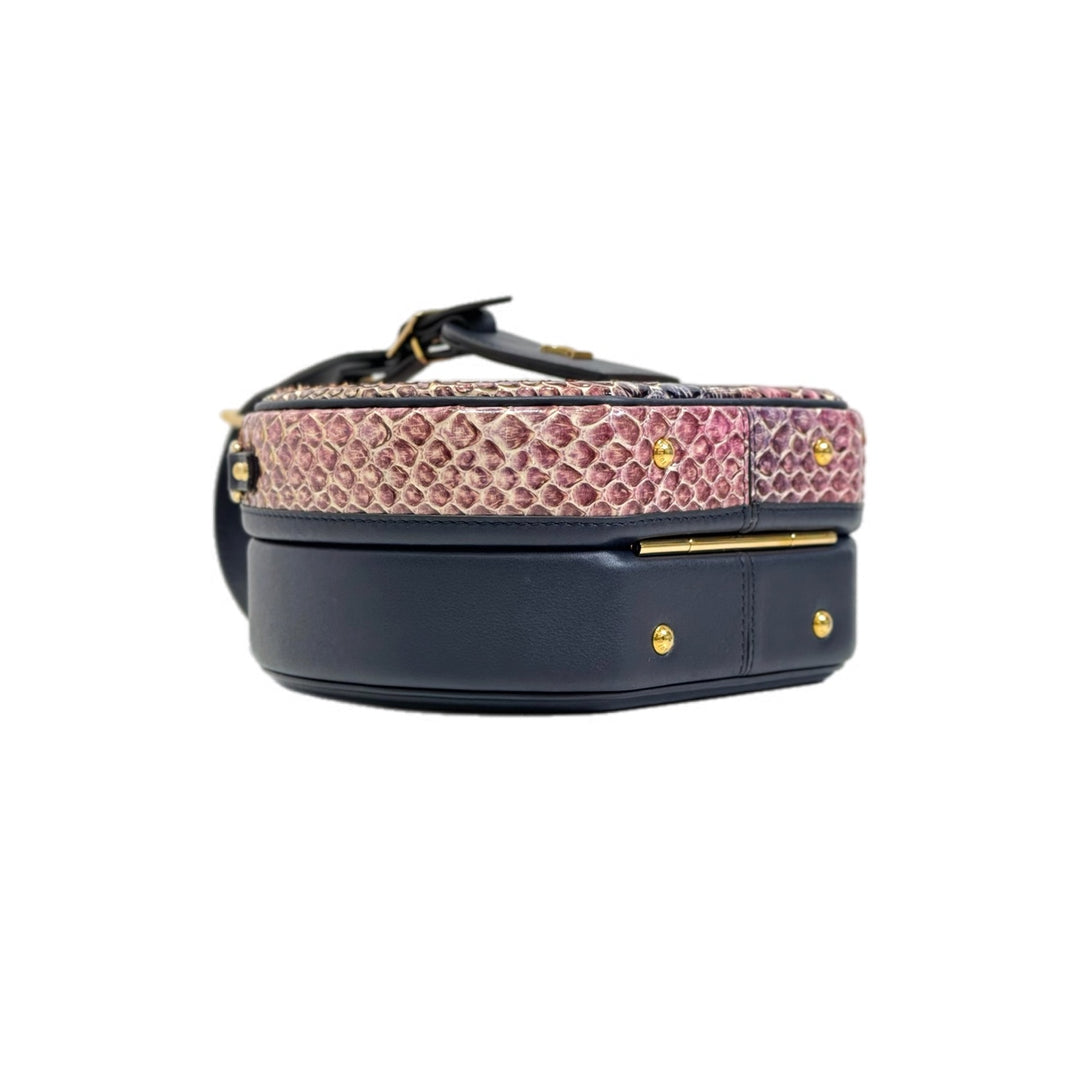 Louis Vuitton Boîte Chapeau Petite Purple Python