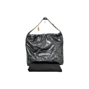 Chanel 22 Medium Black White Bag