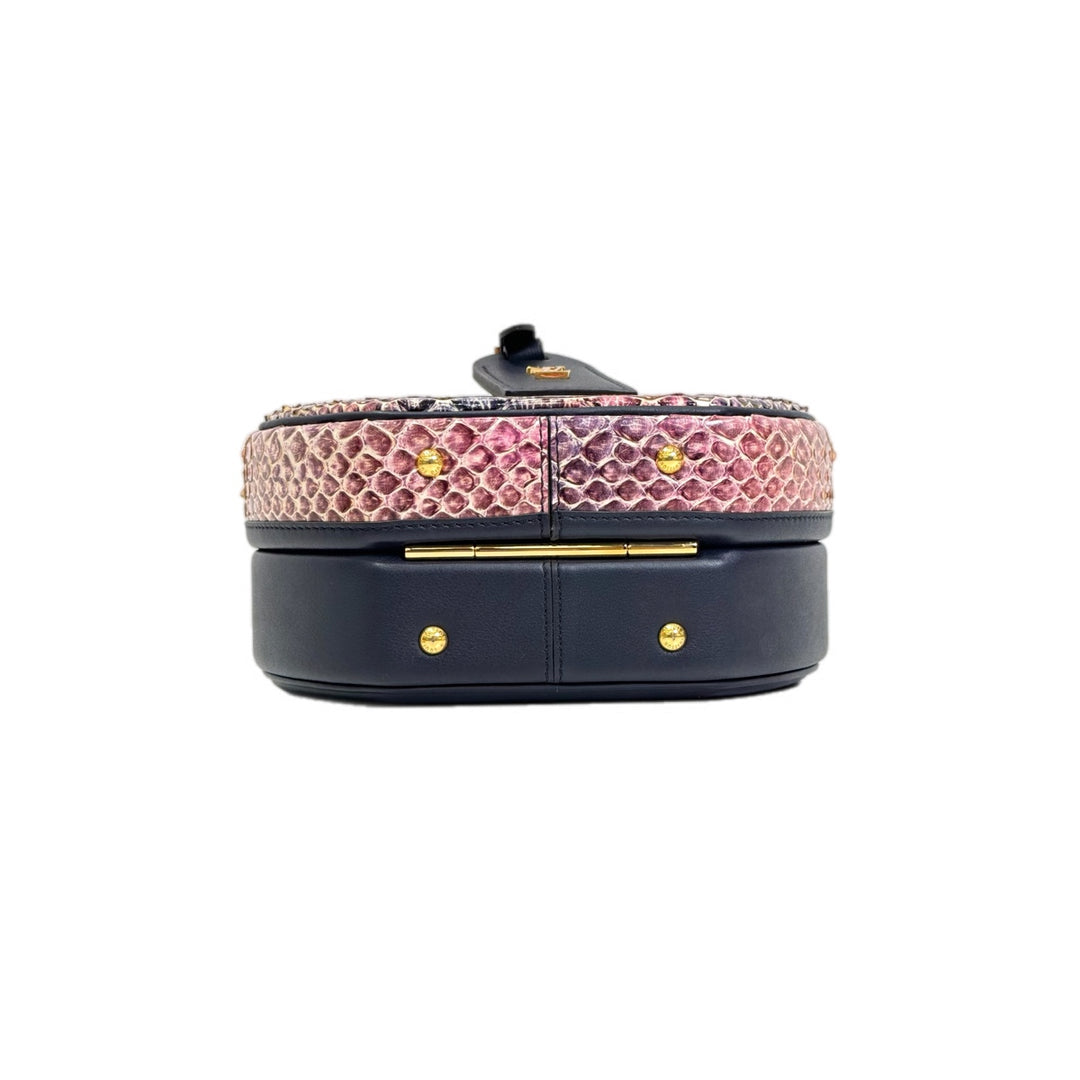 Louis Vuitton Boîte Chapeau Petite Purple Python