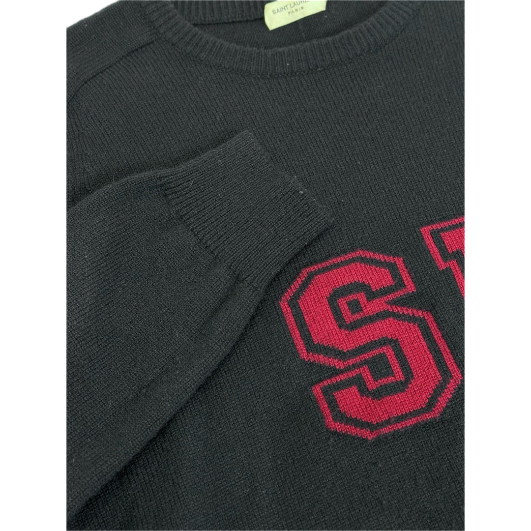 YSL Black Cashmere sweater L