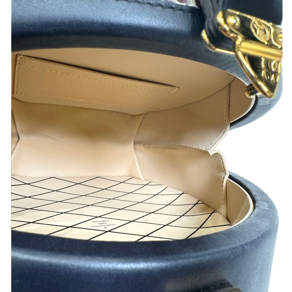 Louis Vuitton Boîte Chapeau Petite Purple Python