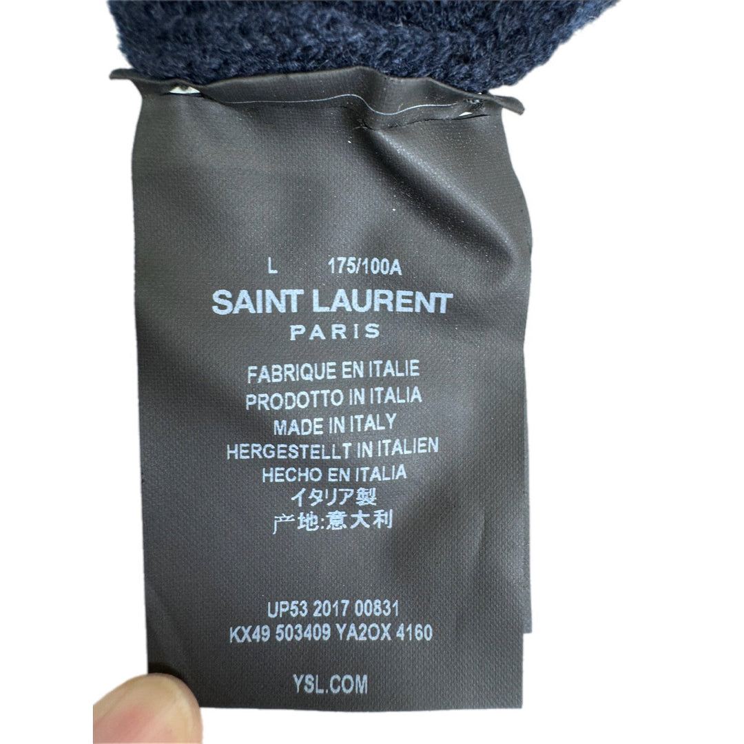 YSL Black Cashmere sweater L