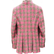 Chanel Pink Wool Tweed Jacket #34