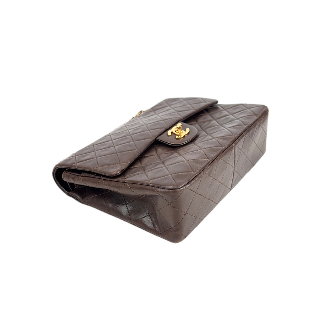 Chanel Classic Flap Vintage Brown Lambskin
