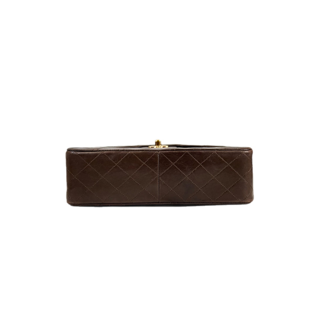 Chanel Classic Flap Vintage Brown Lambskin