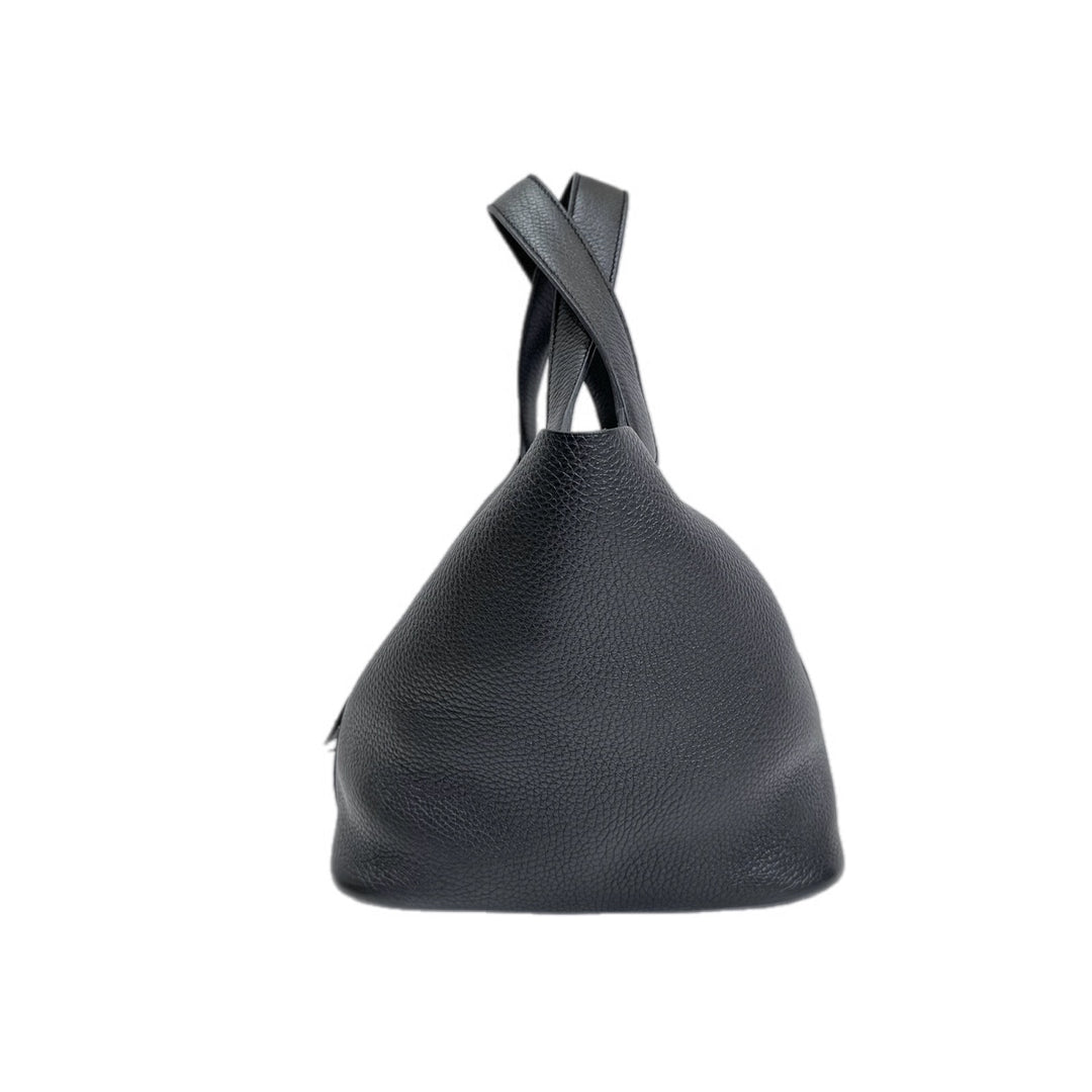 Hermes Picotin 22 TC Leather Black/Silver