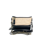 Chanel Gabrielle New Medium Cream/Black