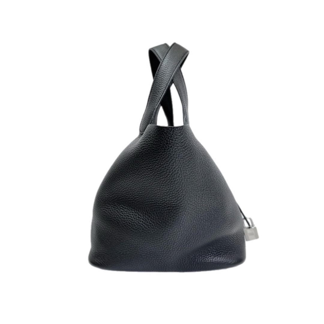 Hermes Picotin 22 TC Leather Black/Silver