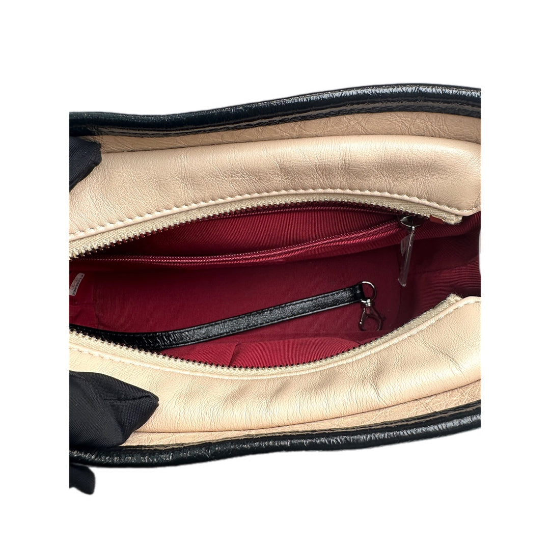 Chanel Gabrielle Small Nude And Black