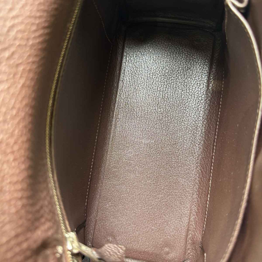 Hermes Kelly 25cm Togo Leather Ebene Color