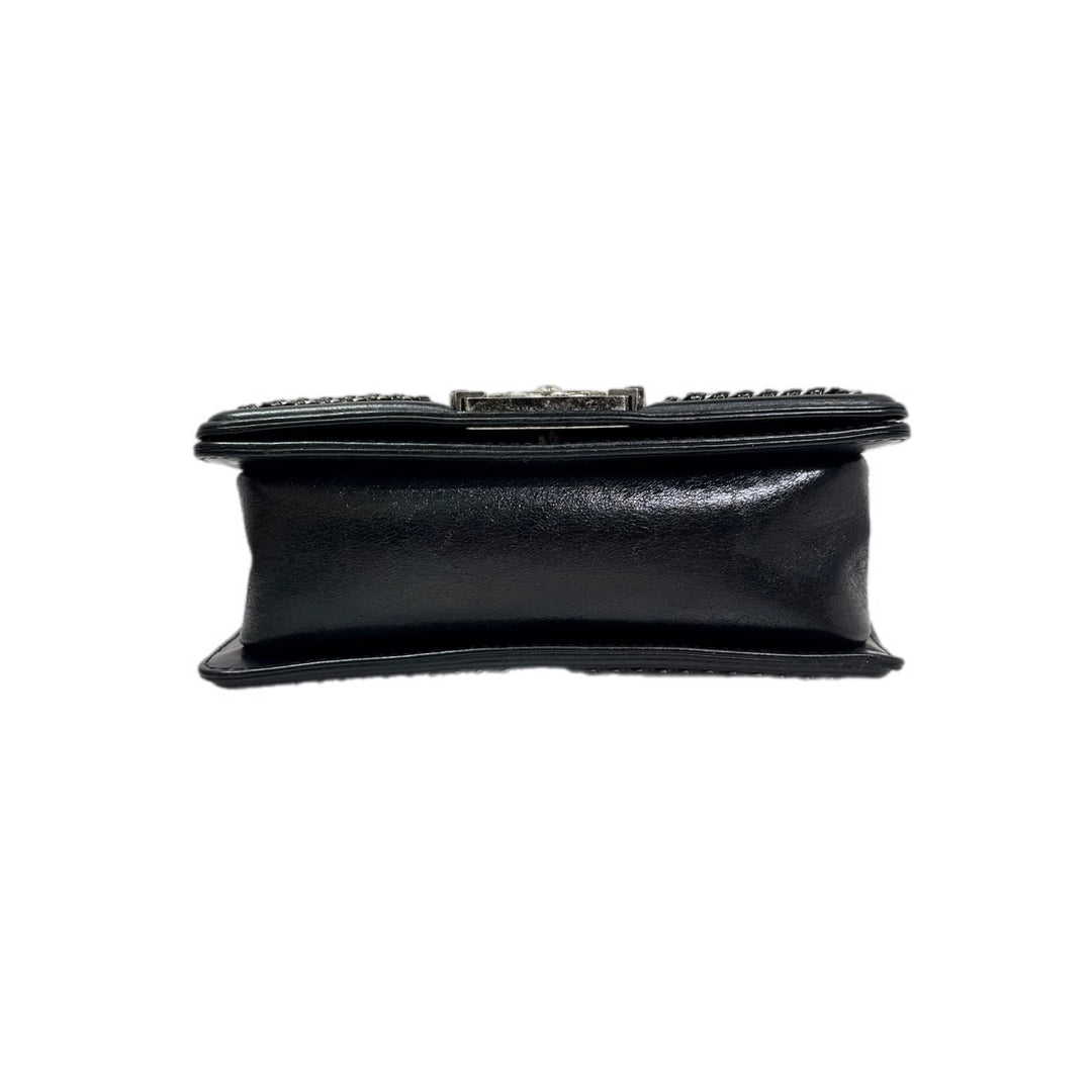 Chanel Leboy  Small Calfskin With Top Handle