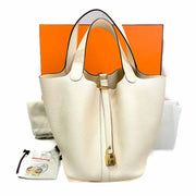 Hermes Picotin 22 TC Leather Nata Color