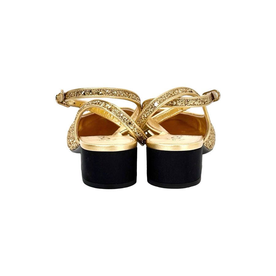 Chanel 21A Sling Back Shoes #38.5