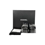 Chanel 23A Quilted Platform Shoes #38
