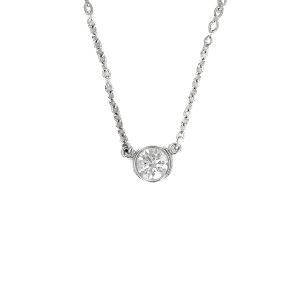 Tiffany Diamonds by the Yard Single Diamond Pendant - Jiaxyk