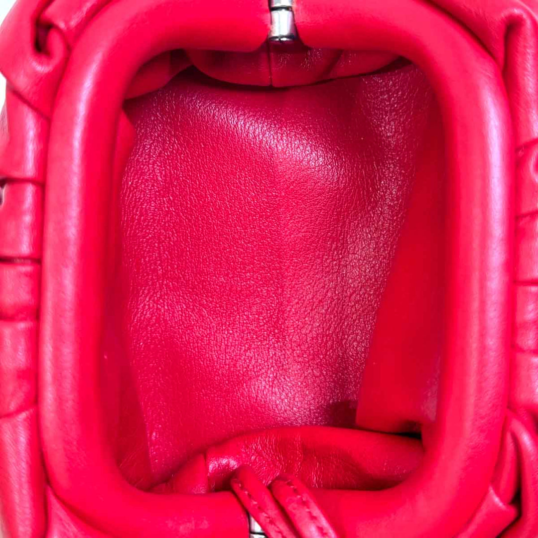 Bottega Veneta The Pouch Red Super Mini