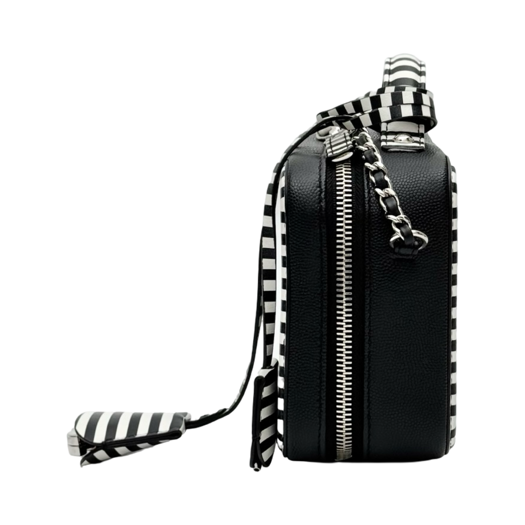 Chanel Black/White Vanity Box Bag