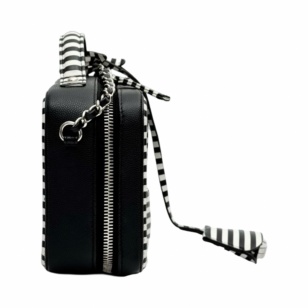 Chanel Black/White Vanity Box Bag