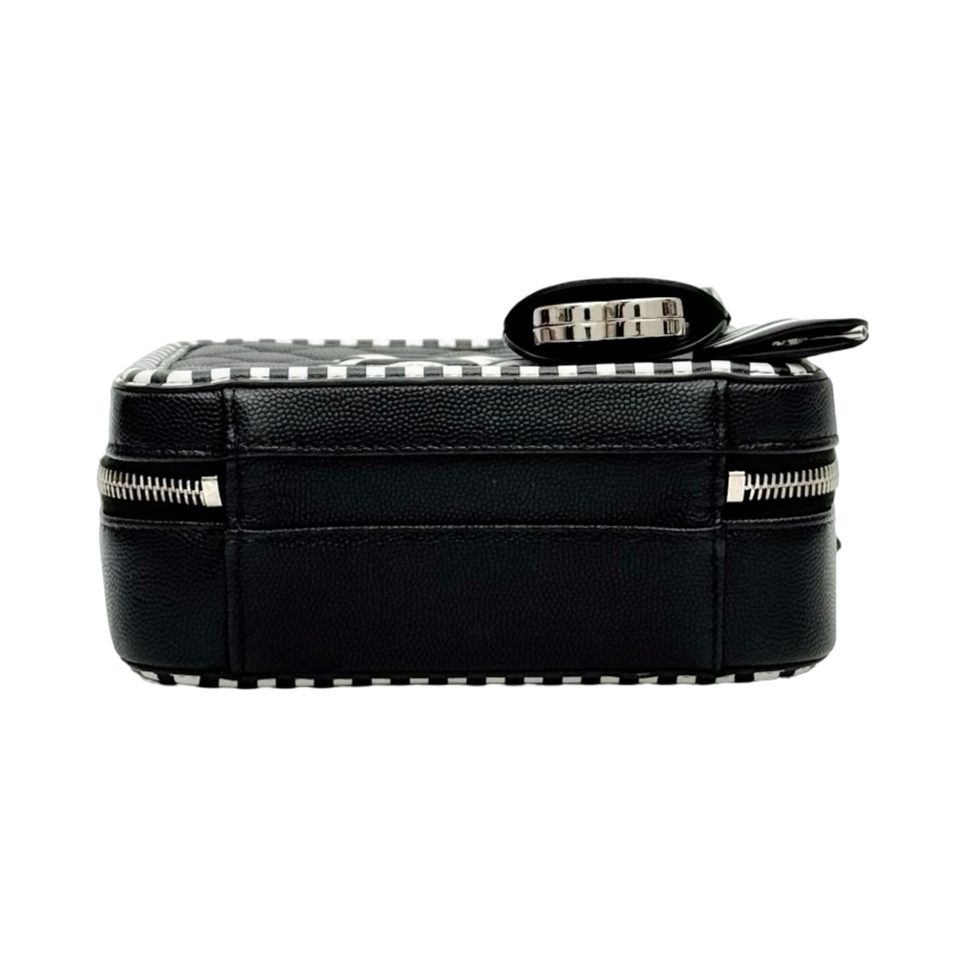 Chanel Black/White Vanity Box Bag