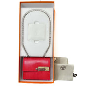 Hermes Verrou 17cm Mini Lizard Rose Extreme