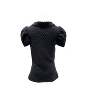 Chanel Black Wool Knit Sweater #38