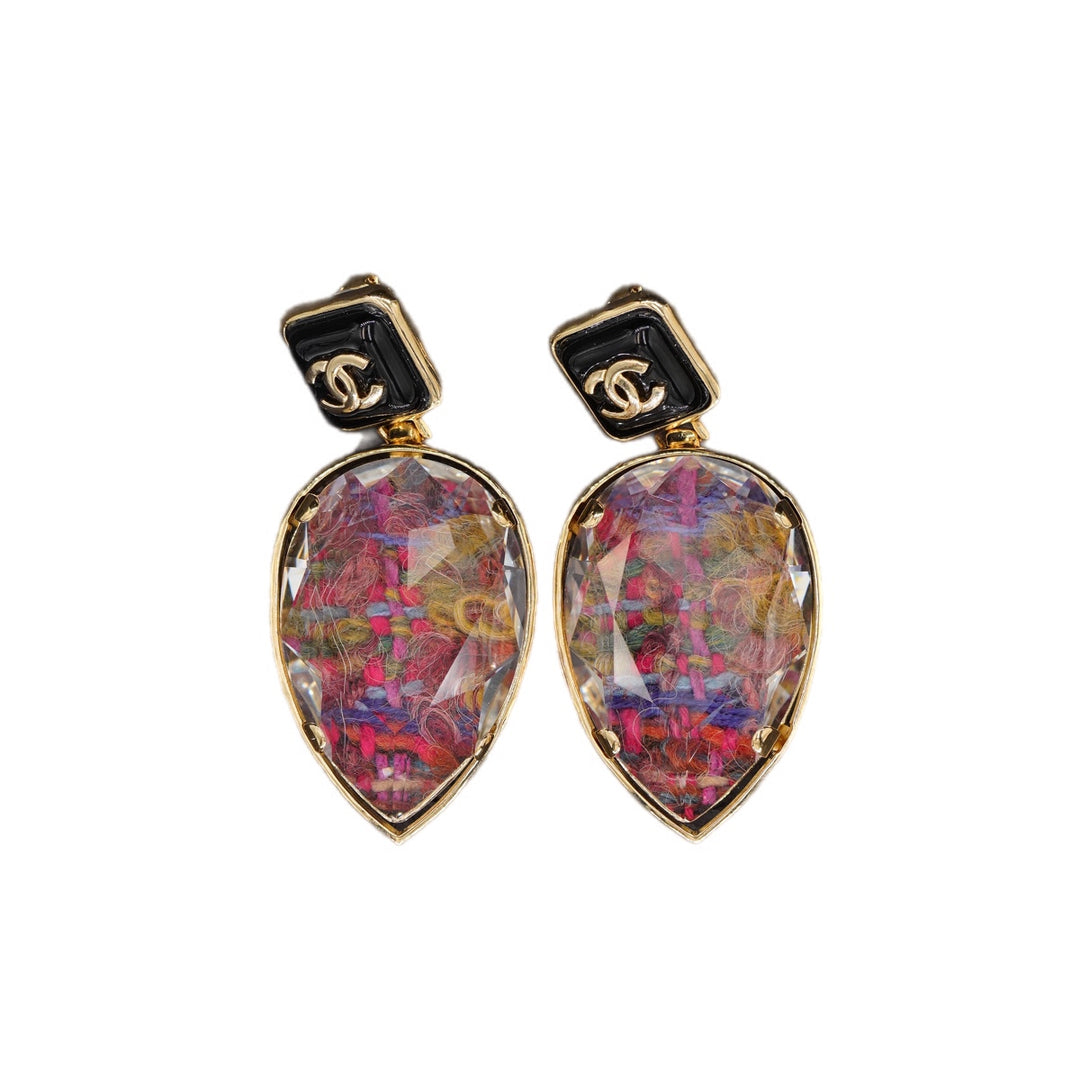 Chanel Tear Drop Earring